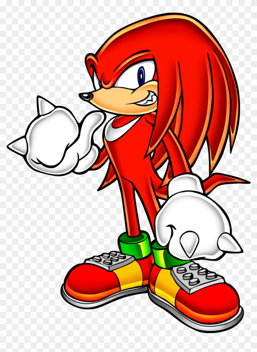 And Knuckles Png Knuckles The Echidna Transparent Png 827x1102