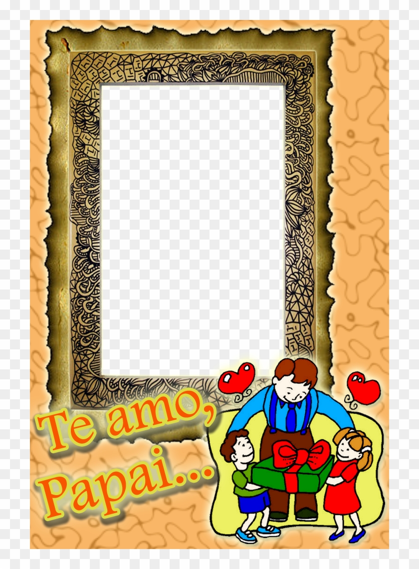 Molduras Para Fotos Dia Dos Pais Toda Atual Picture Frame Hd Png