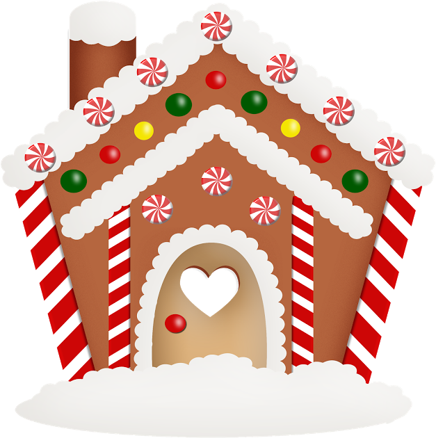 Gingerbread House - Clip Art Gingerbread House Png, Transparent Png ...