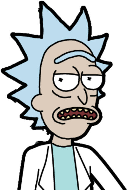 Ricks Face From Rick And Morty, HD Png Download - pickle rick face png ...