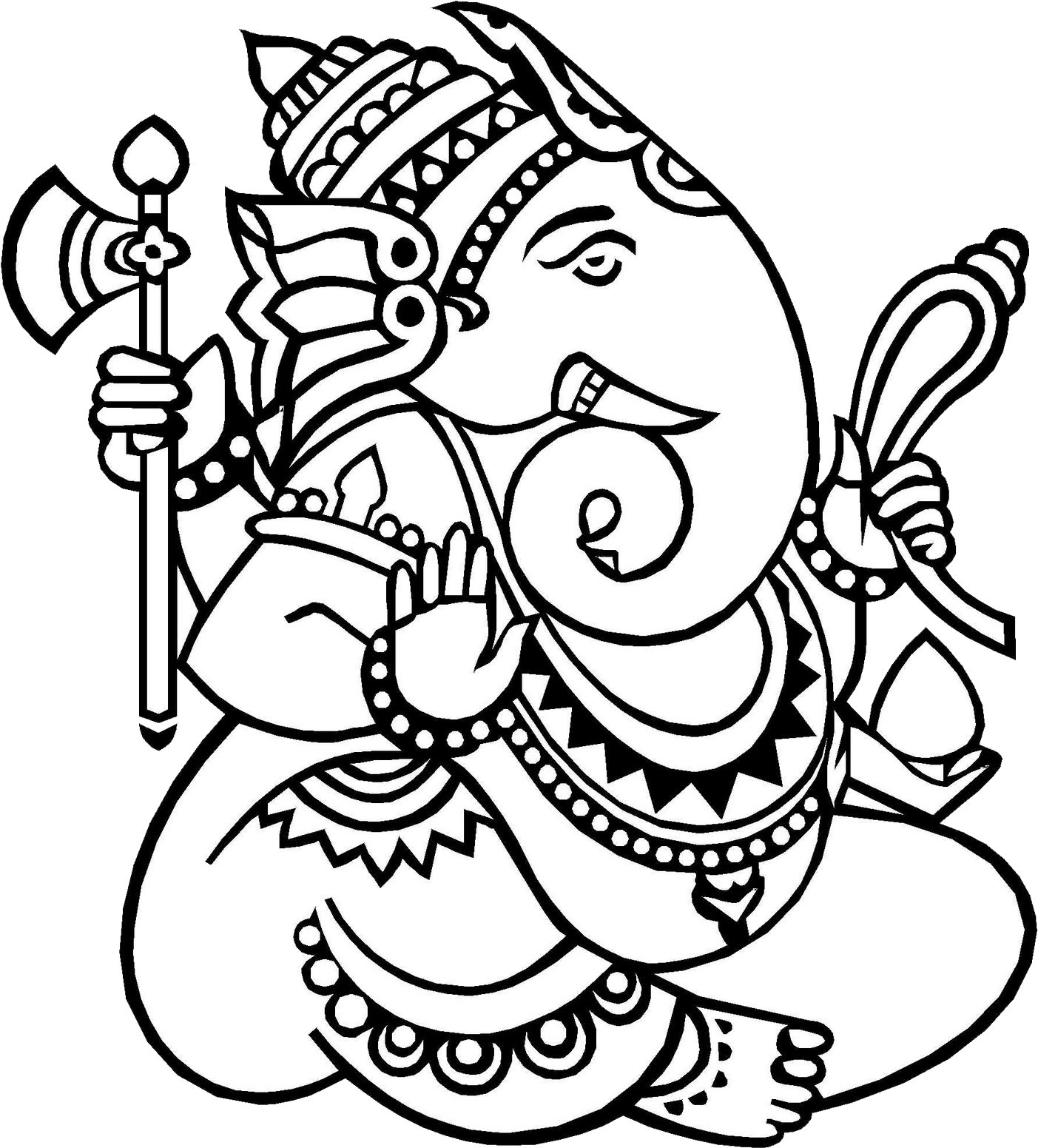 Drawing Lord Ganesha Vector & Photo (Free Trial) | Bigstock