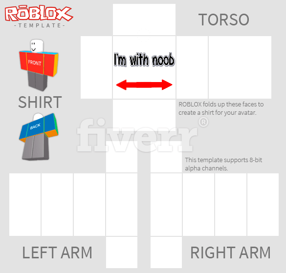 Aesthetic Roblox Shirt Template PNG Pic