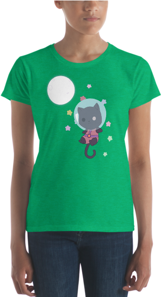 Cookie Cat Space Cat T shirt HD Png Download 600x600