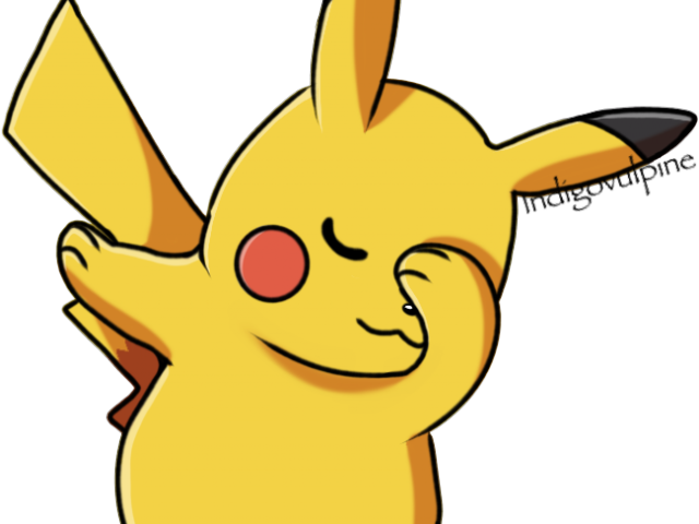 Pikachu with Bangs Pokemon Sticker - Pokemon PNG Download