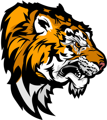 Logo Harimau Png - Tiger Mascot, Transparent Png - 700x497(#4533431 ...