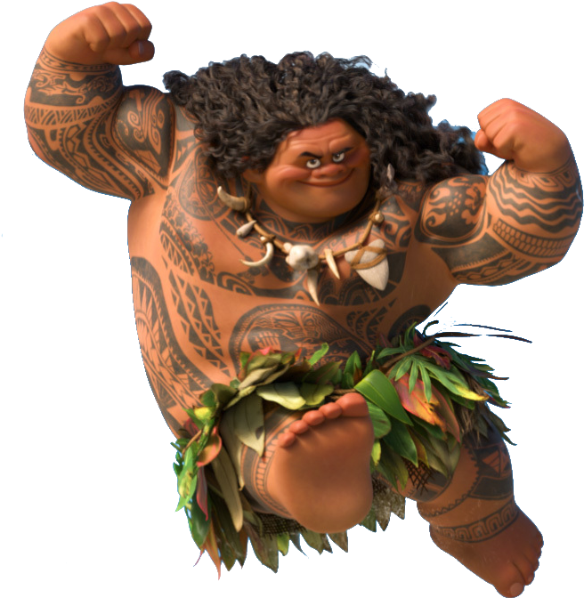 Moana Maui Background Tattoos Png All Moana Characters Transparent Png Moana Background Png Transparent Png Download Pngfind