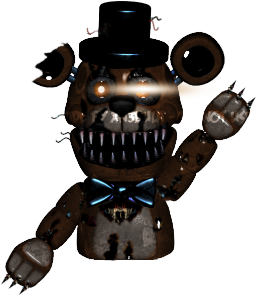 Download HD Nightmare Withered Freddy - Five Nights At Freddy's