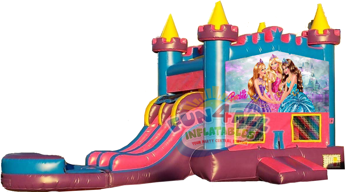 Barbie best sale water slide