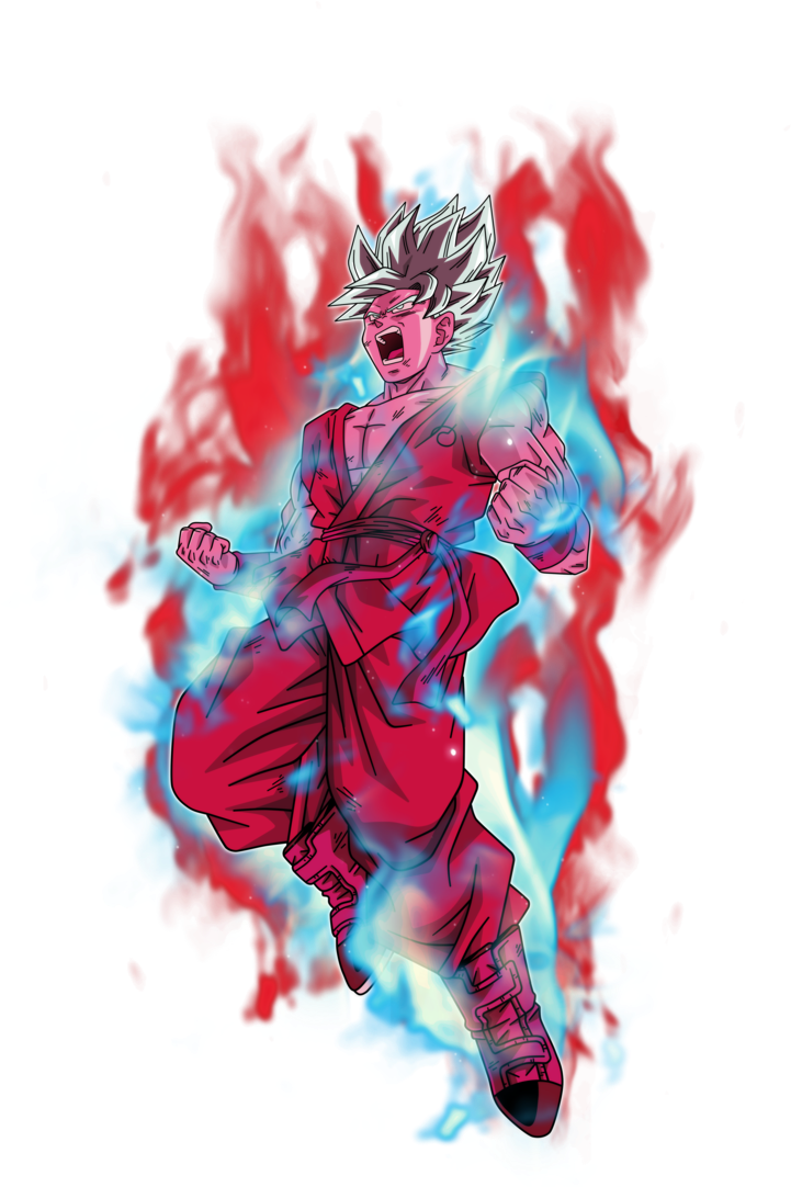 Goku Super Saiyan Blue Kaioken X20, HD Png Download, png download