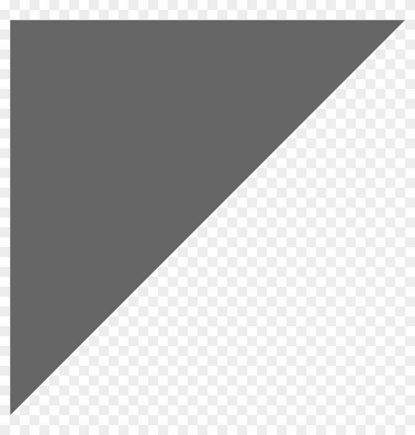 Grey Triangle Png - Grey And White Triangle, Transparent Png