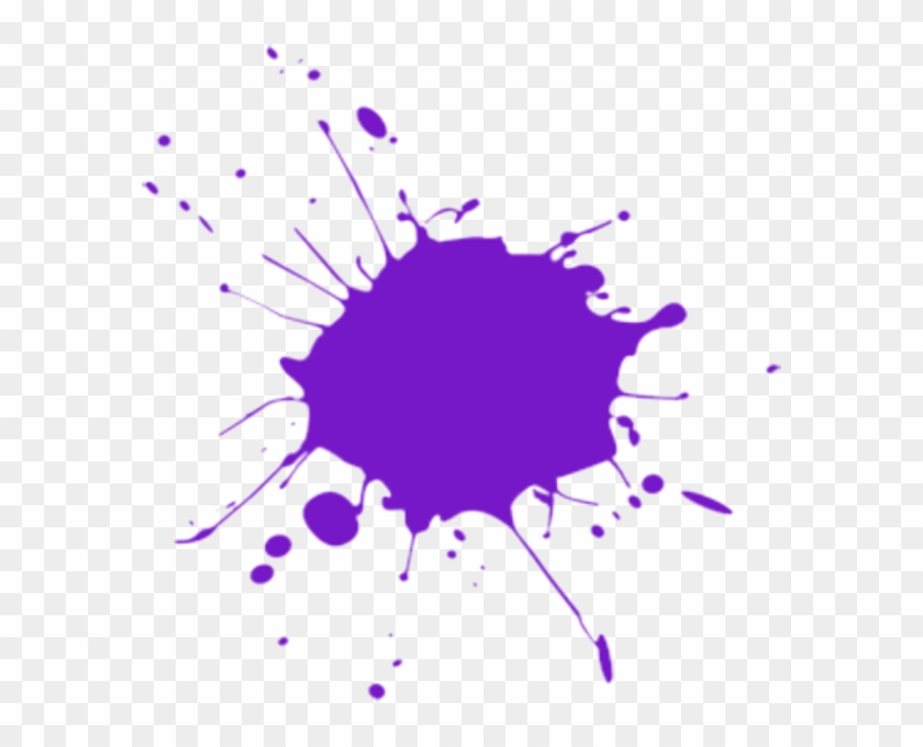 Aqua Clip Art Bing Images Crazy Ⓒ - Purple Paint Splatter Png