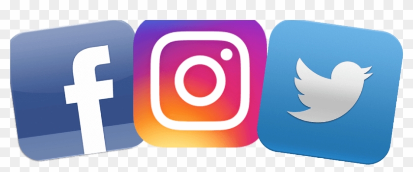 social media icons facebook twitter instagram