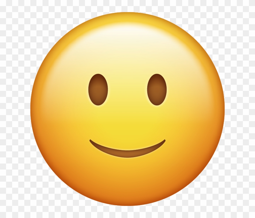 Download Slightly Smiling Emoji Icon Emojis Png, Ios - Surprised Emoji, Transparent  Png - 640x640(#102223) - PngFind