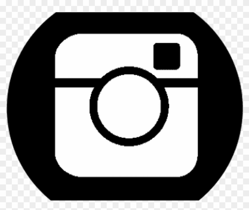 New Instagram Black And White Logo Png