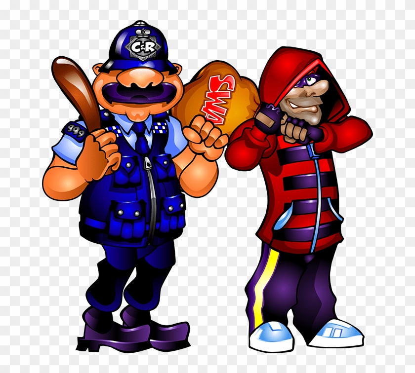 Cops N Robbers Millionaries Row Cartoon Hd Png Download 700x700 Pngfind