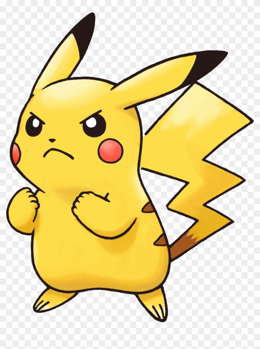 Angry Pikachu Pokemon - Pokemon Png, Transparent Png - 836x1048(#104916 ...
