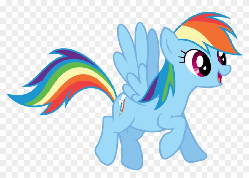 Ponies - My Little Pony Rainbow Dash, HD Png Download, png download,  transparent png image