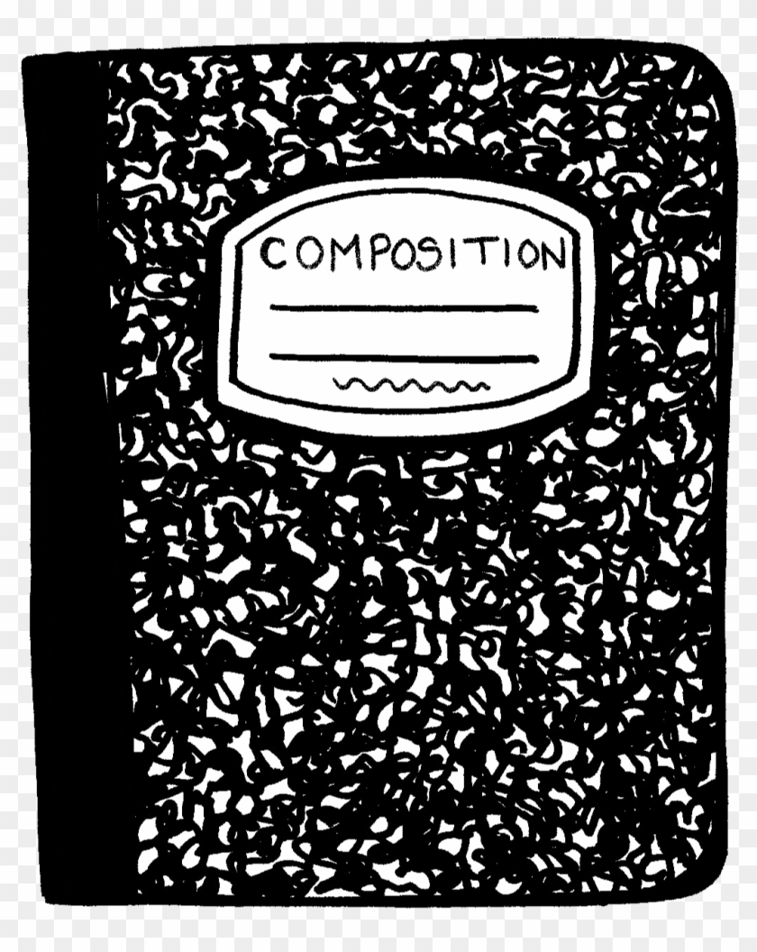 Clip Art Royalty Free Composition Notebook Clipart - Cartoon