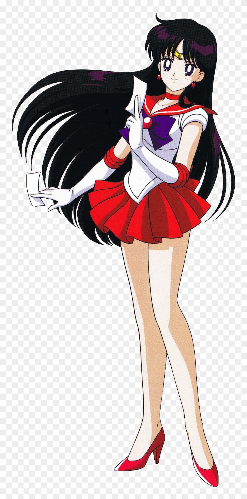 sailor mars transparent