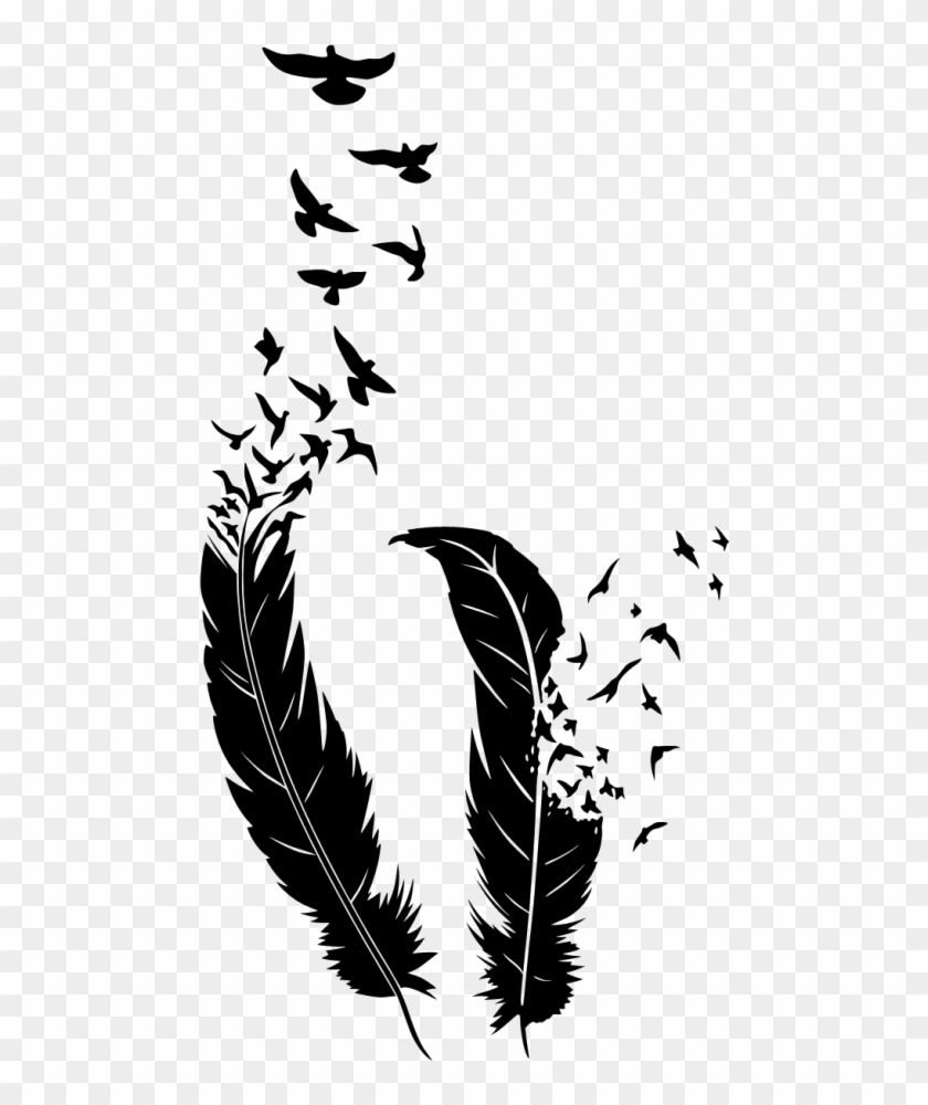 Feather Bird SVG