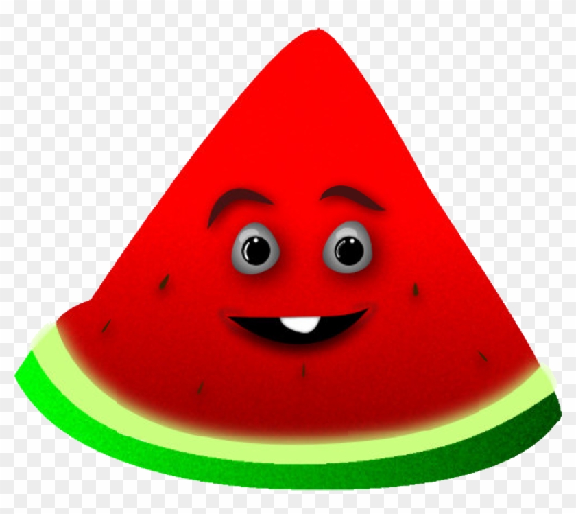 Send Animated Emojis - Watermelon, HD Png Download - 1235x1150(#1032207 ...