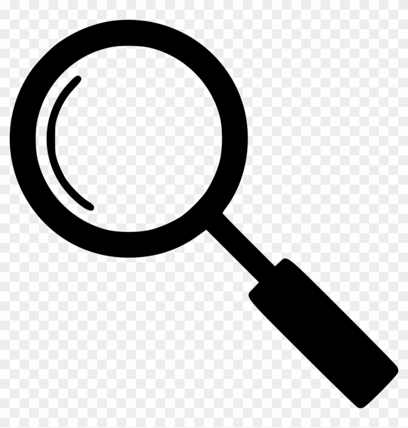 Magnifying Glass Comments Inspection Symbol Hd Png Download