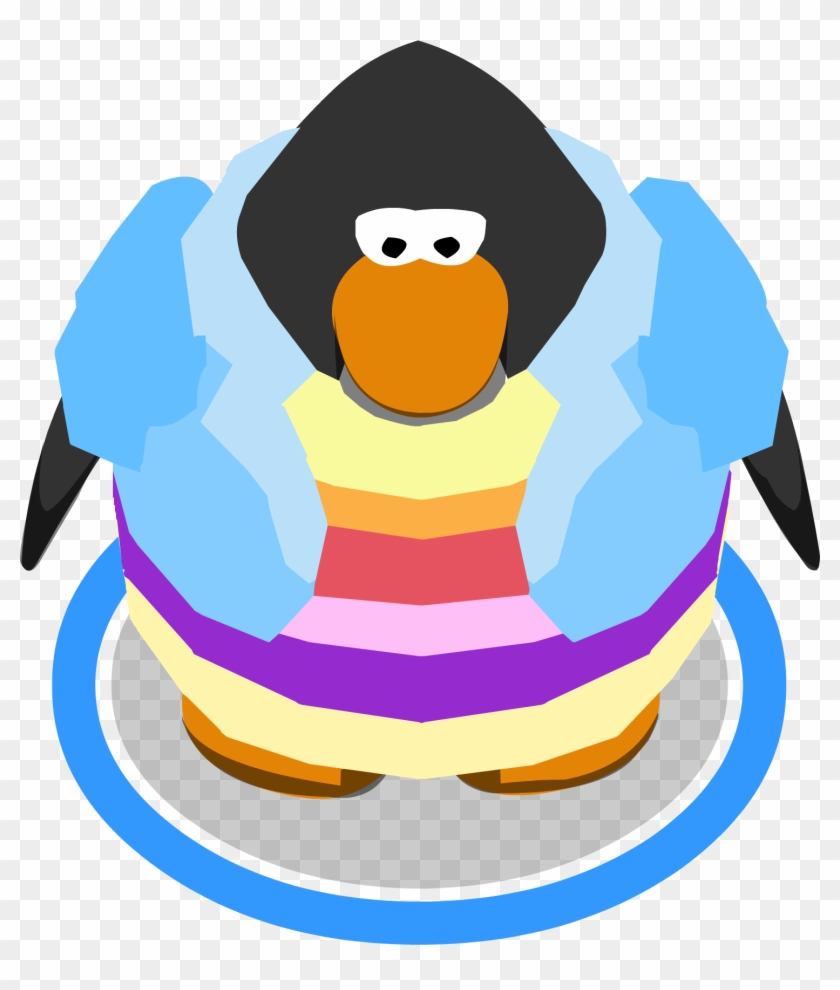 Springtime Sass In-game - Club Penguin Penguin Standing, HD Png Download -  1482x1677(#1034477) - PngFind