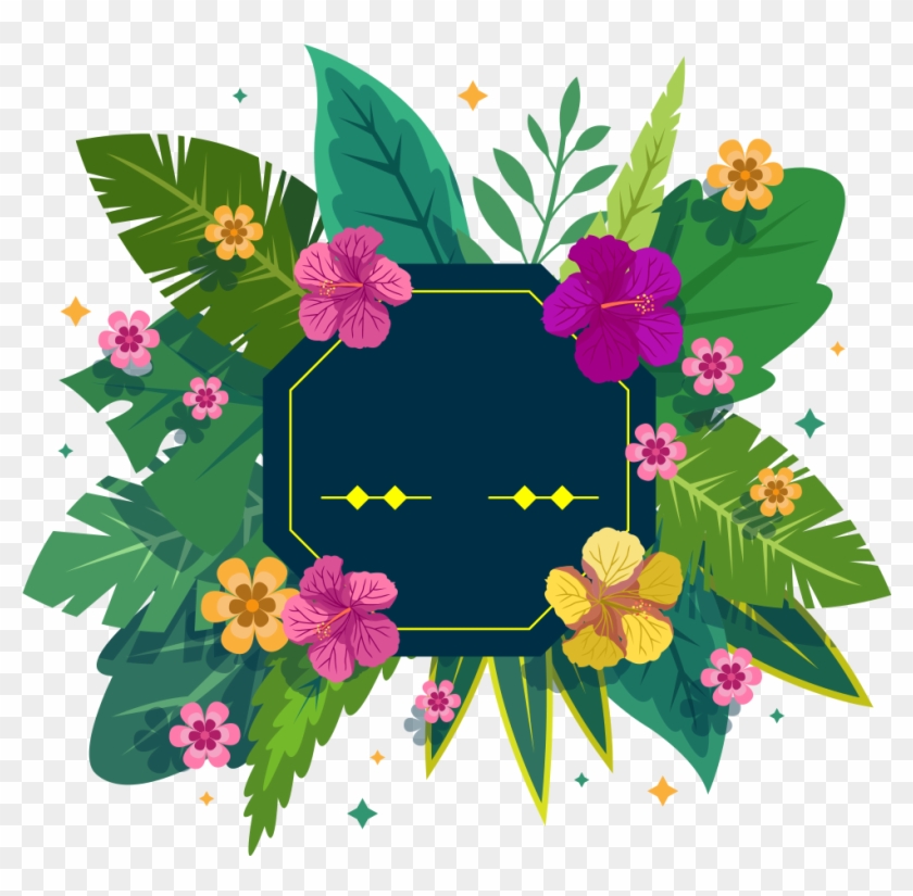 1000 X 1000 4 - Flores Tropicales En Png, Transparent Png -  1000x1000(#1042198) - PngFind