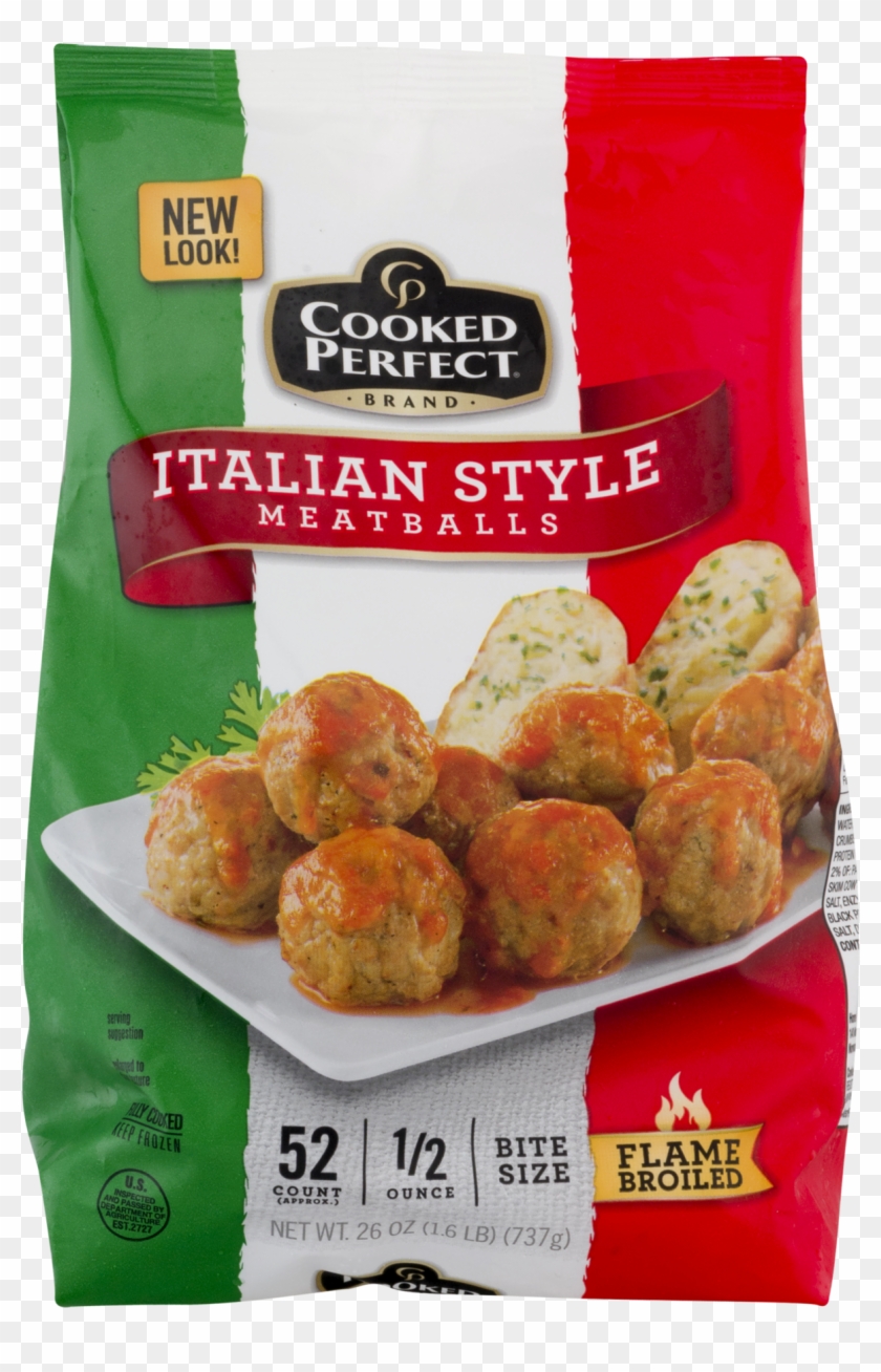 Cooked Perfect Italian Style Bite Size Meatballs, 52 - Cooked Perfect ...