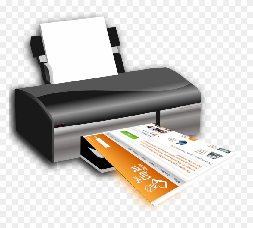 Printer Clipart Transparent - Printer Printing Png, Png Download ...