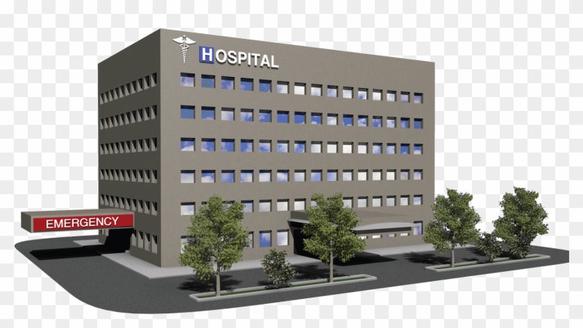 clipart hospital building pictures