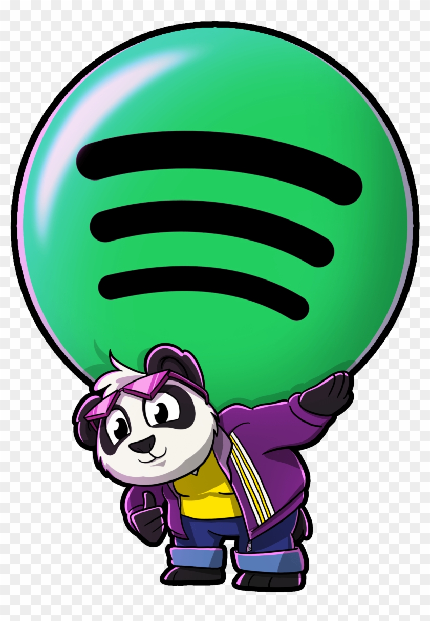 Follow Us On Spotify - Cartoon, HD Png Download - 3000x3000(#1094599