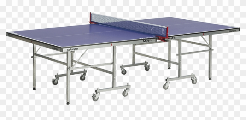 blue ping pong table