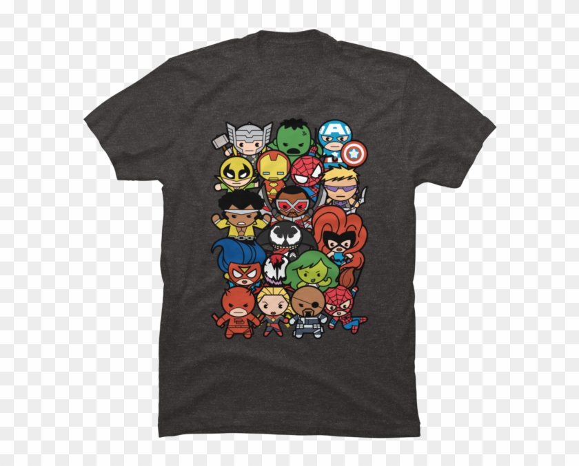 Marvel Cartoon Characters - Marvel Cartoon T Shirt, HD Png Download ...