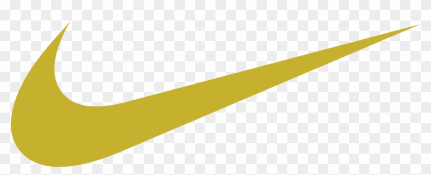 logo nike gold