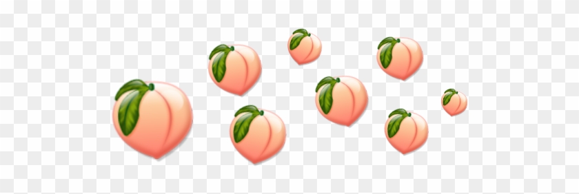 Peaches Crown Clipart - Transparent Peach Emoji Png, Png ...