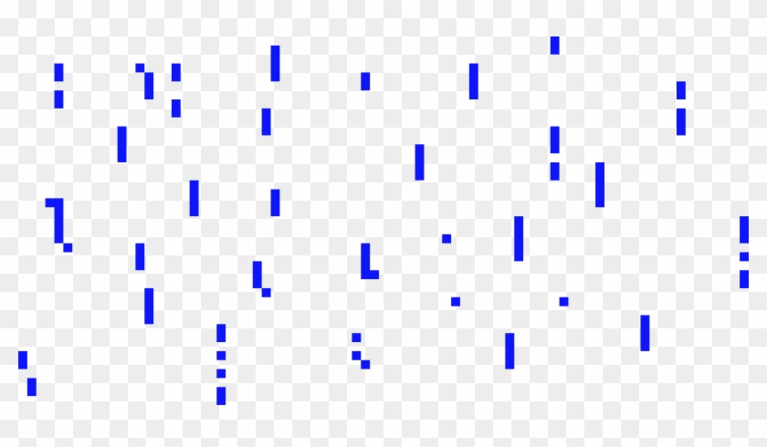 Rain - Transparent Pixel Rain Png, Png Download - 810x410(#116217) - PngFind