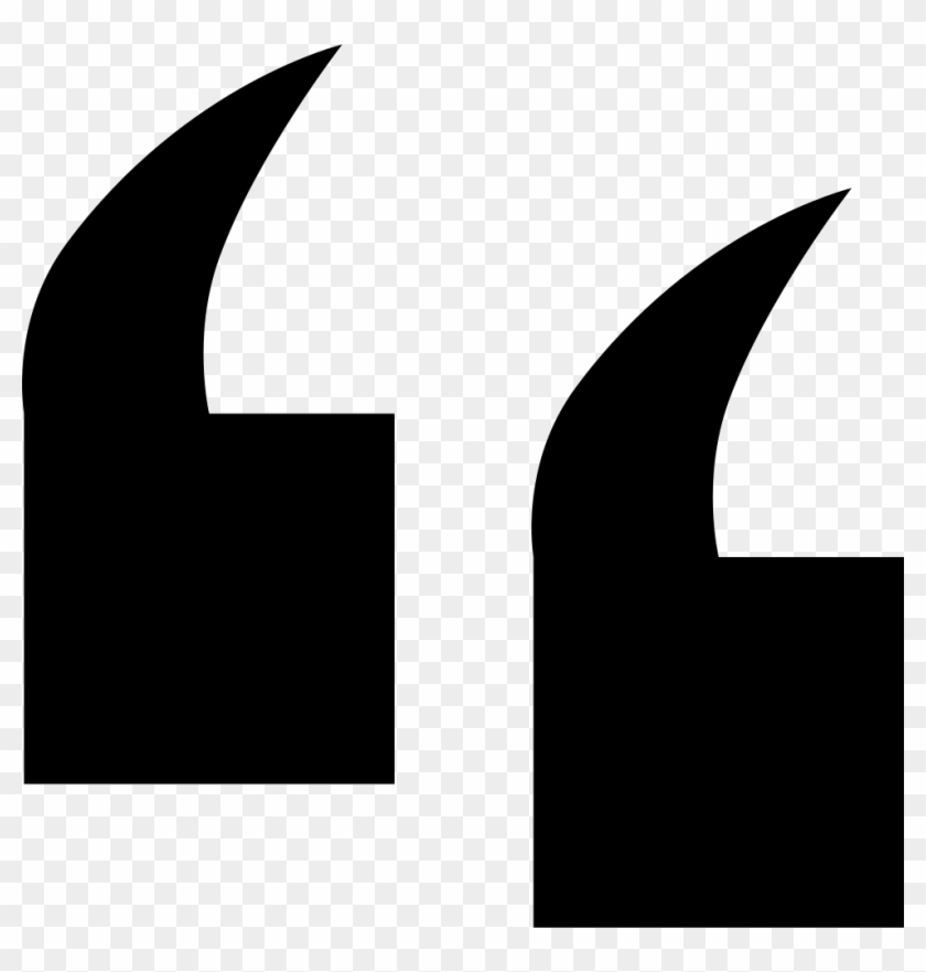 black quotation marks clip art