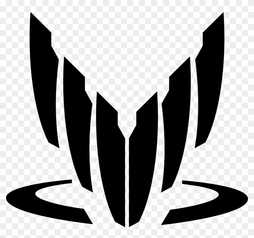 Image Black And White D20 Clipart Minimalist Spectre Mass Effect Logo Hd Png Download 