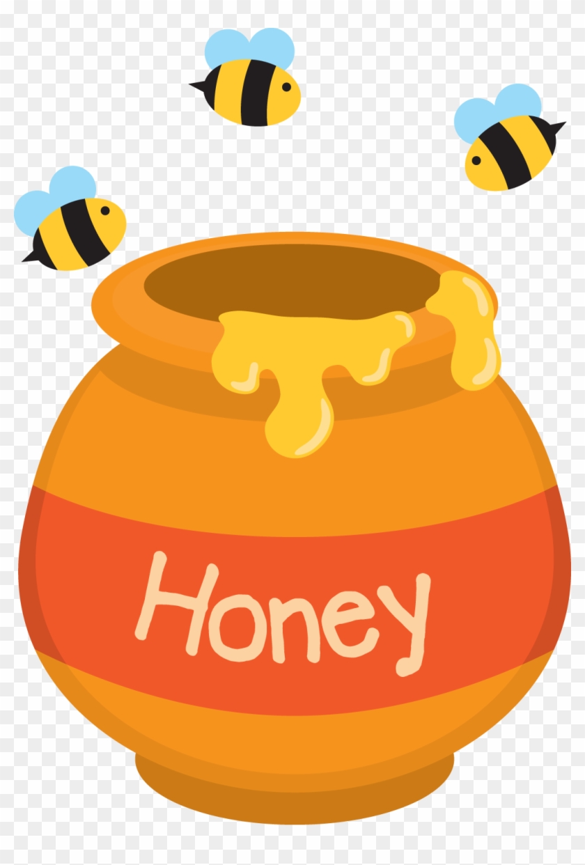 Winnie The Pooh Honey Pot Clip Art - Pote De Mel Do Pooh, HD Png
