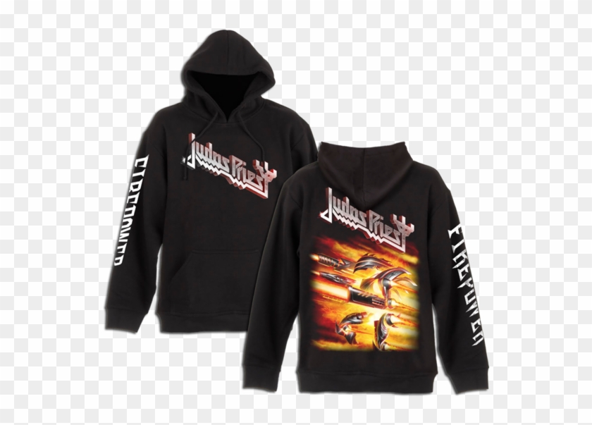 judas priest firepower hoodie