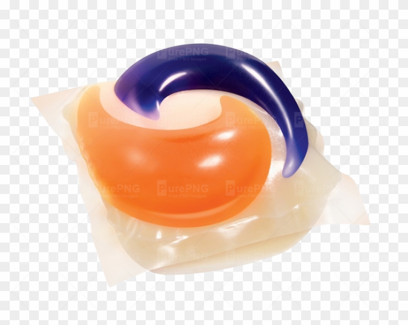 Single Tide Pod Png Image - Tide Pod, Transparent Png - 850x638