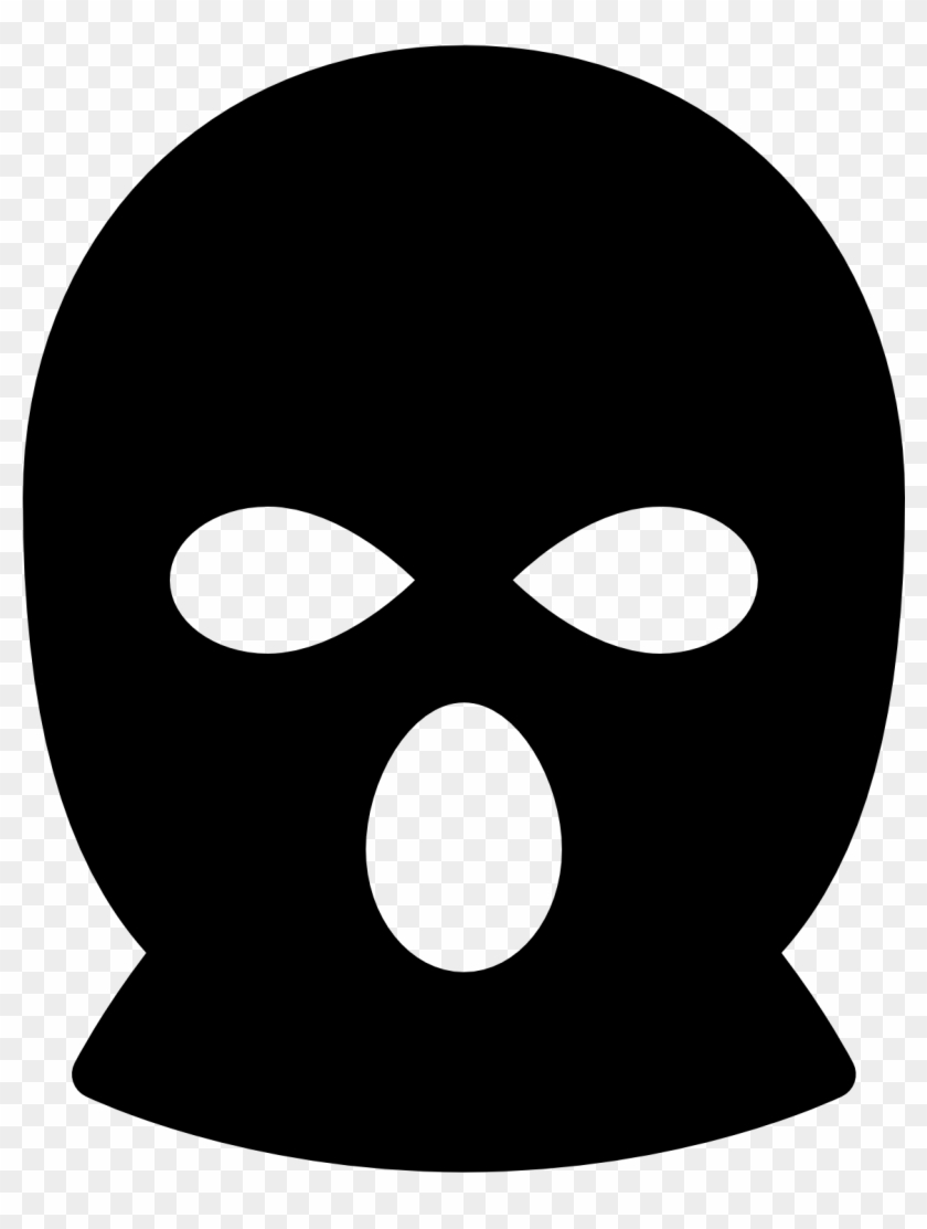 Ski Mask Filled Icon - Mask, HD Png Download - 1600x1600(#1168919 ...