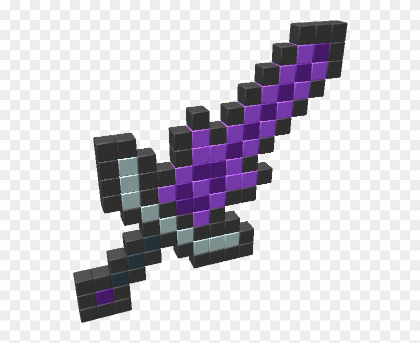 A Purple Minecraft Sword Purple Sword In Minecraft Hd Png Download 768x768 Pngfind