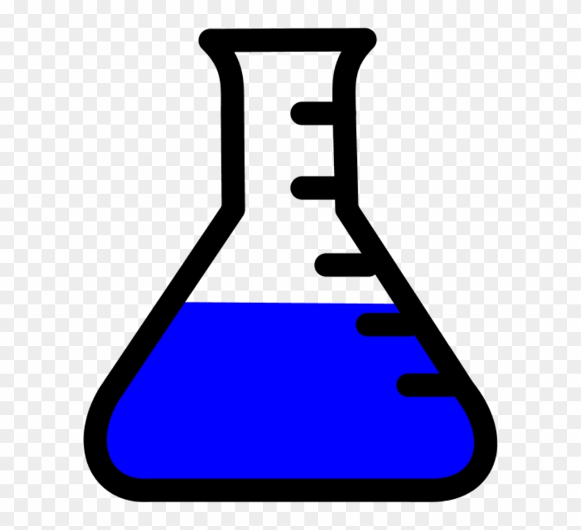 Blue Clipart Beaker Science Clipart Hd Png Download 600x686