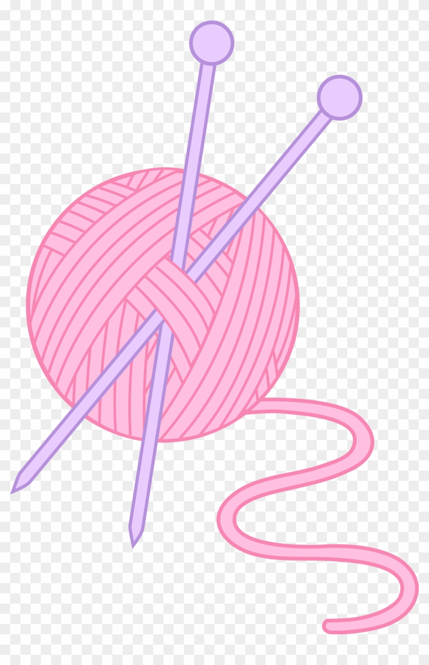 Royalty Free Download Pink Yarn And Knitting Needles