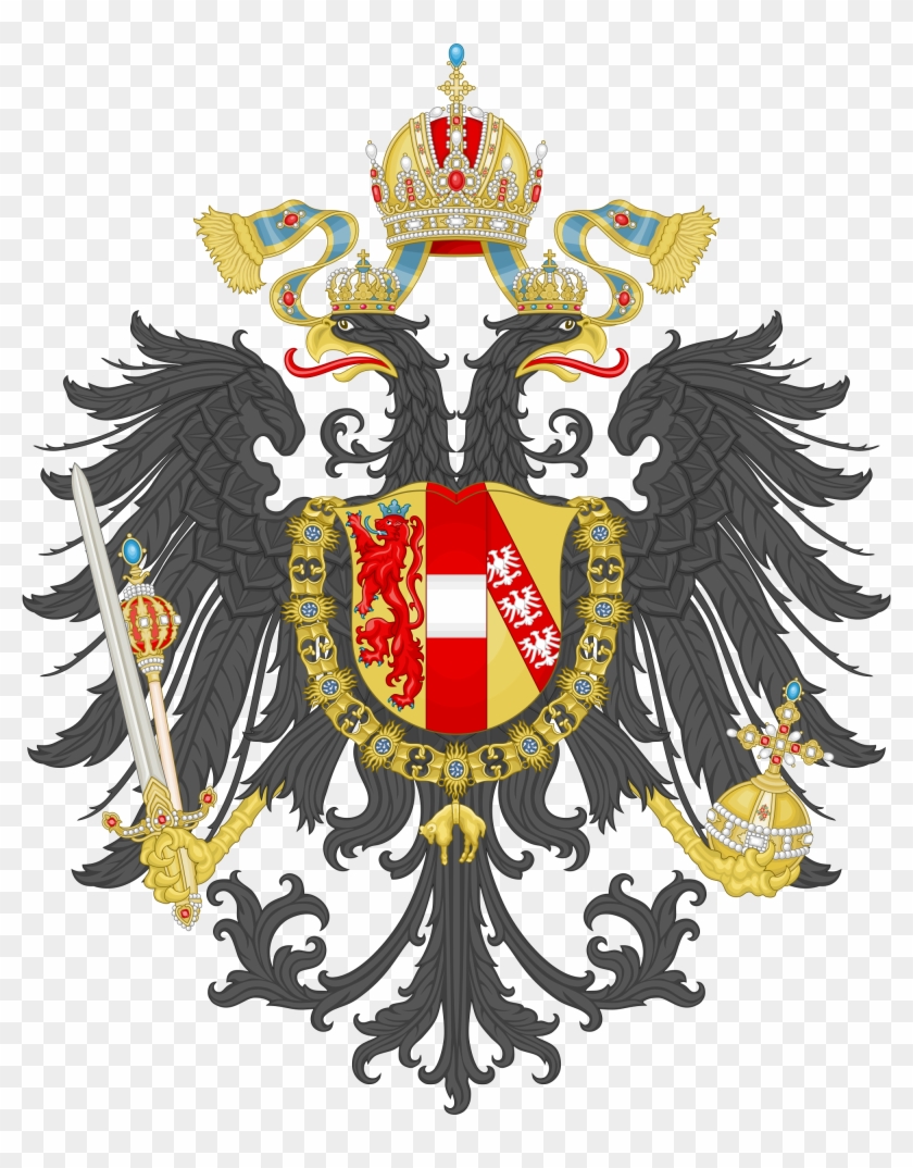 X Von Habsburg Coat Of Arms Hd Png Download X Pngfind