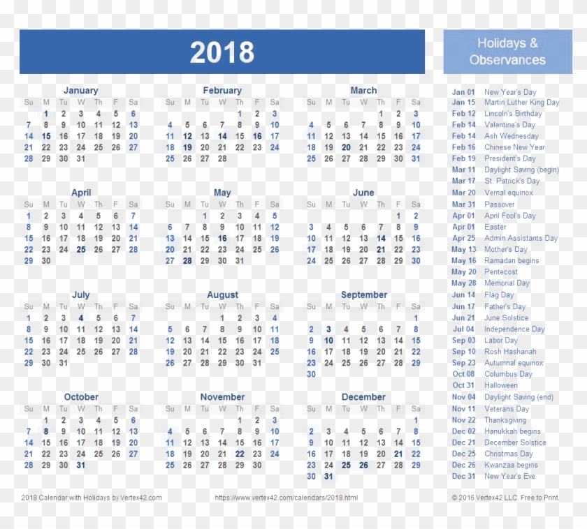 2018 Calendar Transparent Background - Calendar Holy Week 2019, Hd Png 