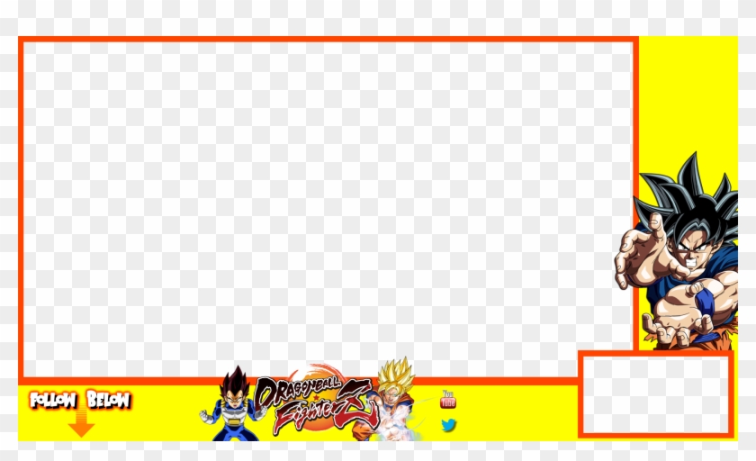 This Free Dragon Ball Fighterz Overlay For Twitch And, HD Png Download ...