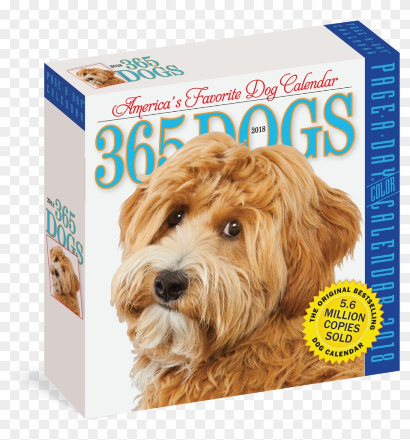 365 Dogs Page A Day 2018 Calendar, HD Png Download 1000x1000(125799